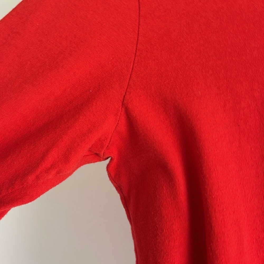 Calvin Klein Red Woman's Sport Top- M - Picture 3 of 5